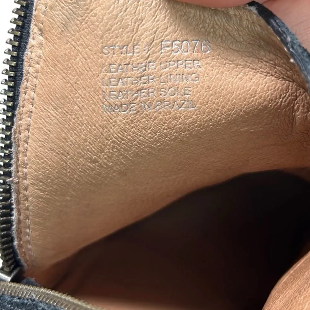 Madewell - “The Janice Boot” Heel Ankle Bootie in Black Suede - Size 10. Black